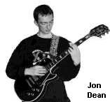 Jon Dean with vintage guitar